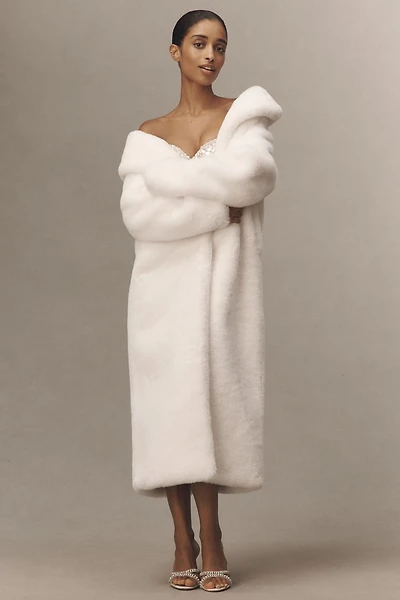 Elliatt Vivian Faux- Fur Long Coat