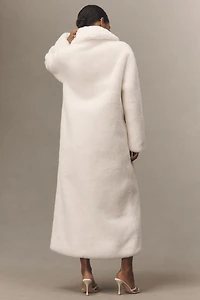 Elliatt Vivian Faux- Fur Long Coat