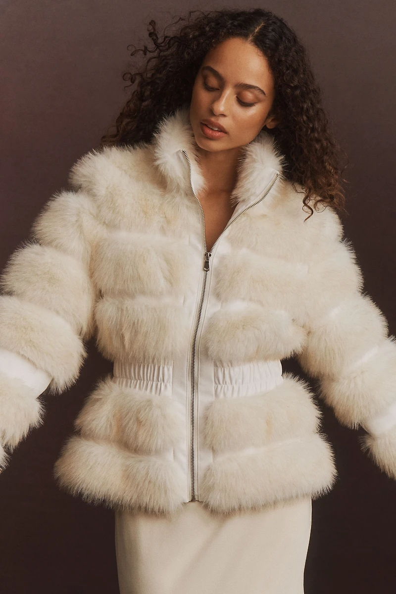 Elliatt Aisling Faux Fur Jacket