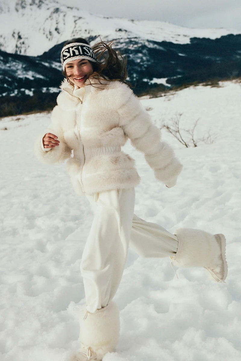 Elliatt Aisling Faux-Fur Jacket