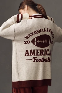 Flat White Game Day Cardigan Sweater