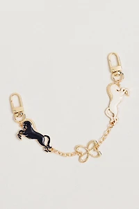 Maeve Horse Chain Bag Charm