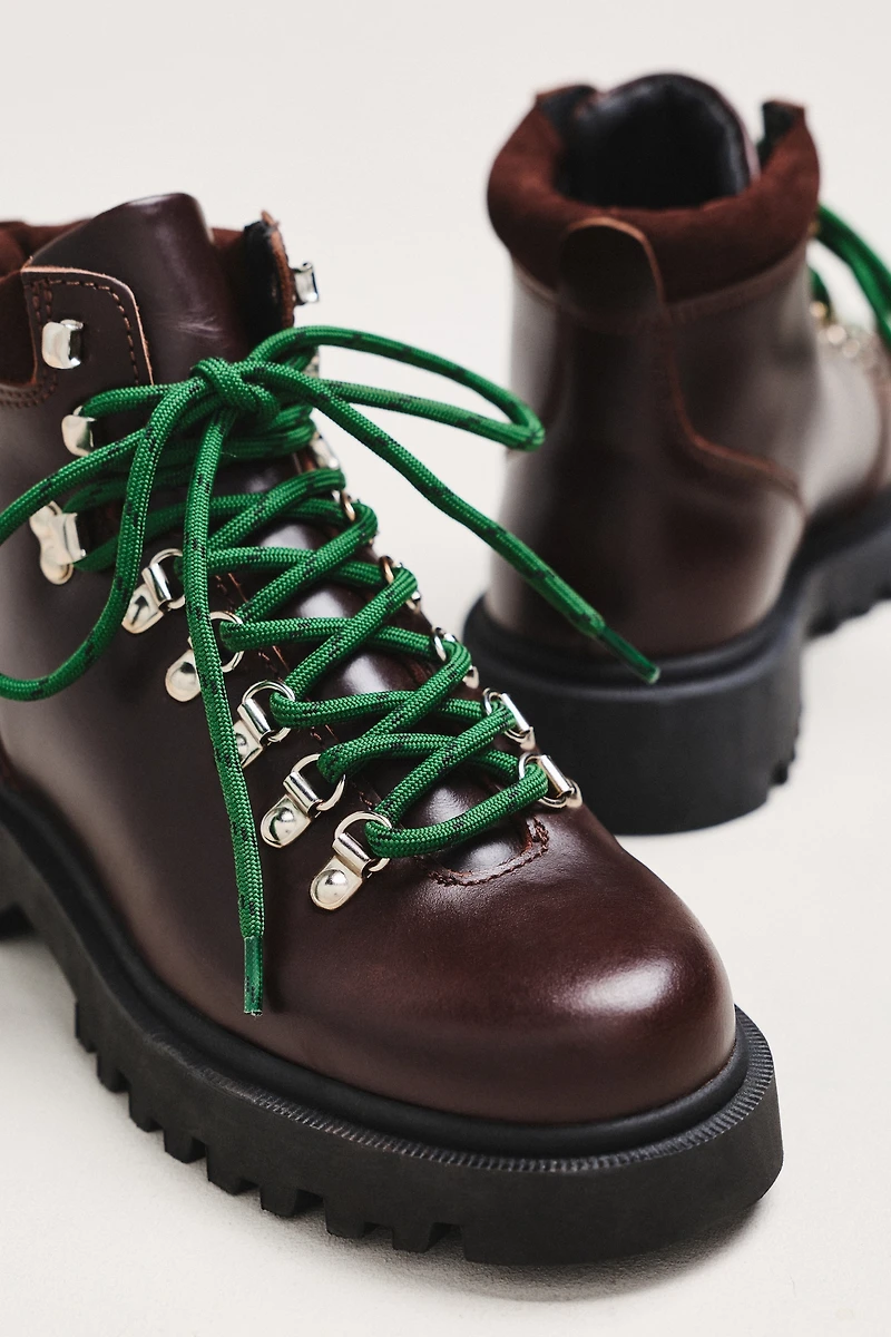 Maeve Lace-Up Hiker Boots