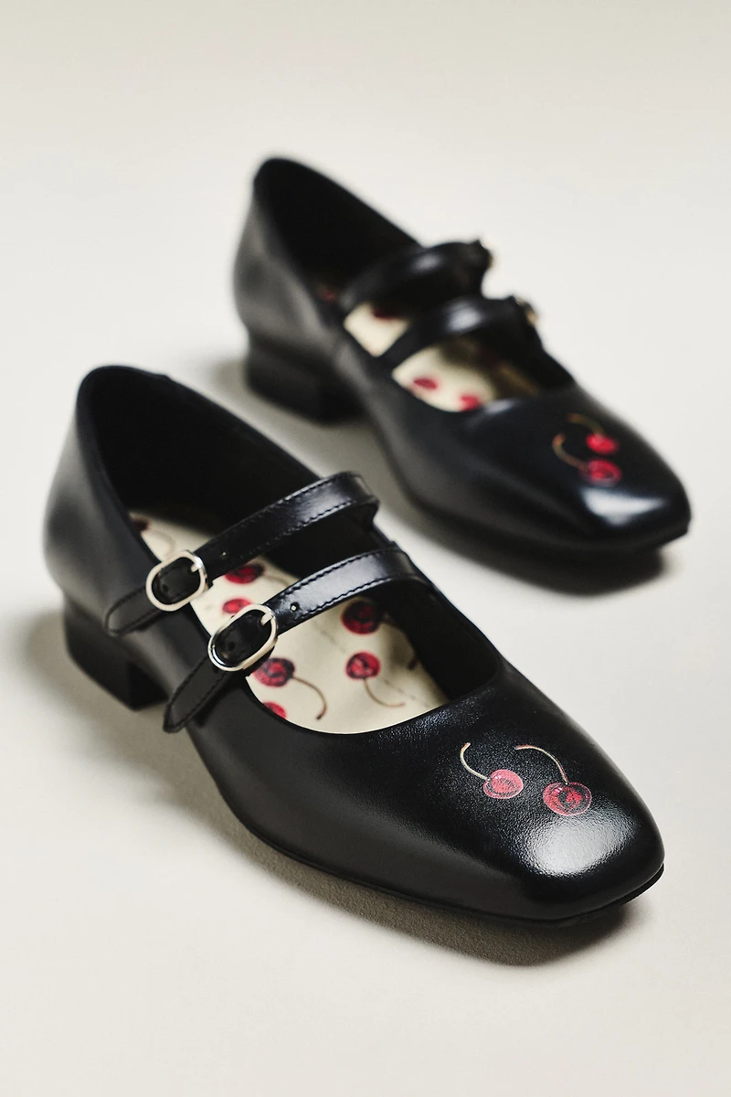 Duke + Dexter Icon Double-Strap Mary Janes