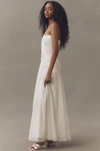Hutch Twofer Tulle Drop-Waist Dress