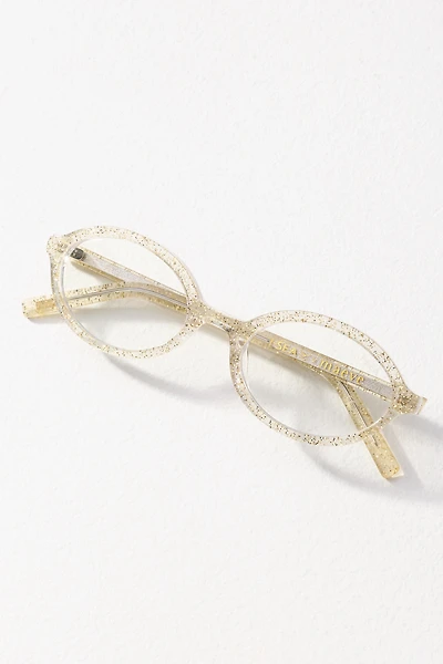 I-SEA Shimmery Oval Reader Glasses