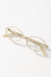I-SEA Shimmery Oval Reader Glasses