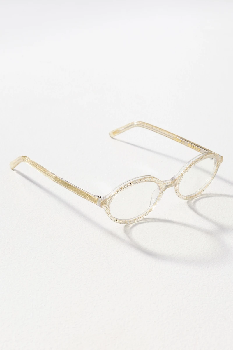 I-SEA Shimmery Oval Reader Glasses