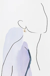 Dainty Crystal Fishhook Earrings