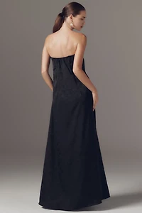 DIARRABLU Tubi Cape Maxi Dress