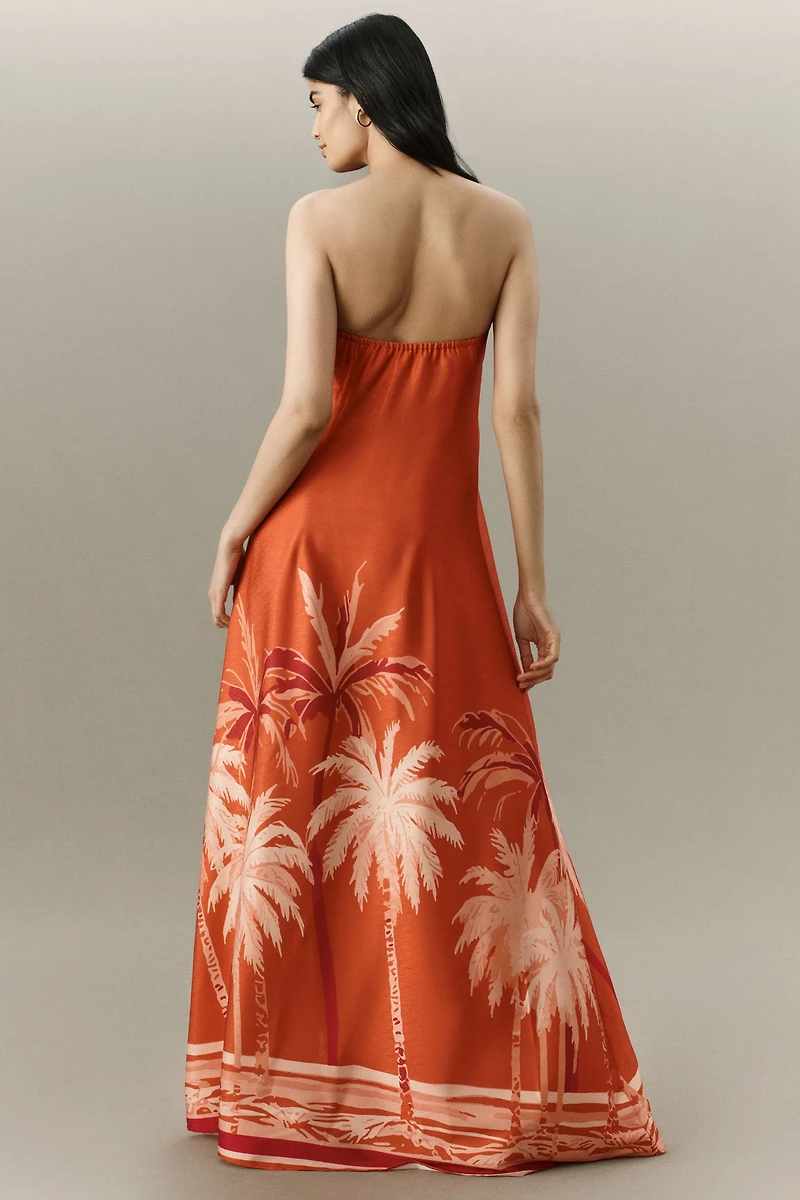DIARRABLU Tubi Cape Maxi Dress