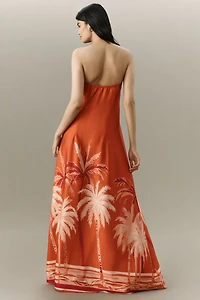 DIARRABLU Tubi Cape Maxi Dress