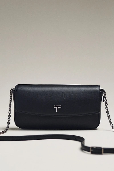 TUMI Leather Chain Crossbody Bag