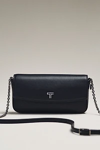 TUMI Leather Chain Crossbody Bag