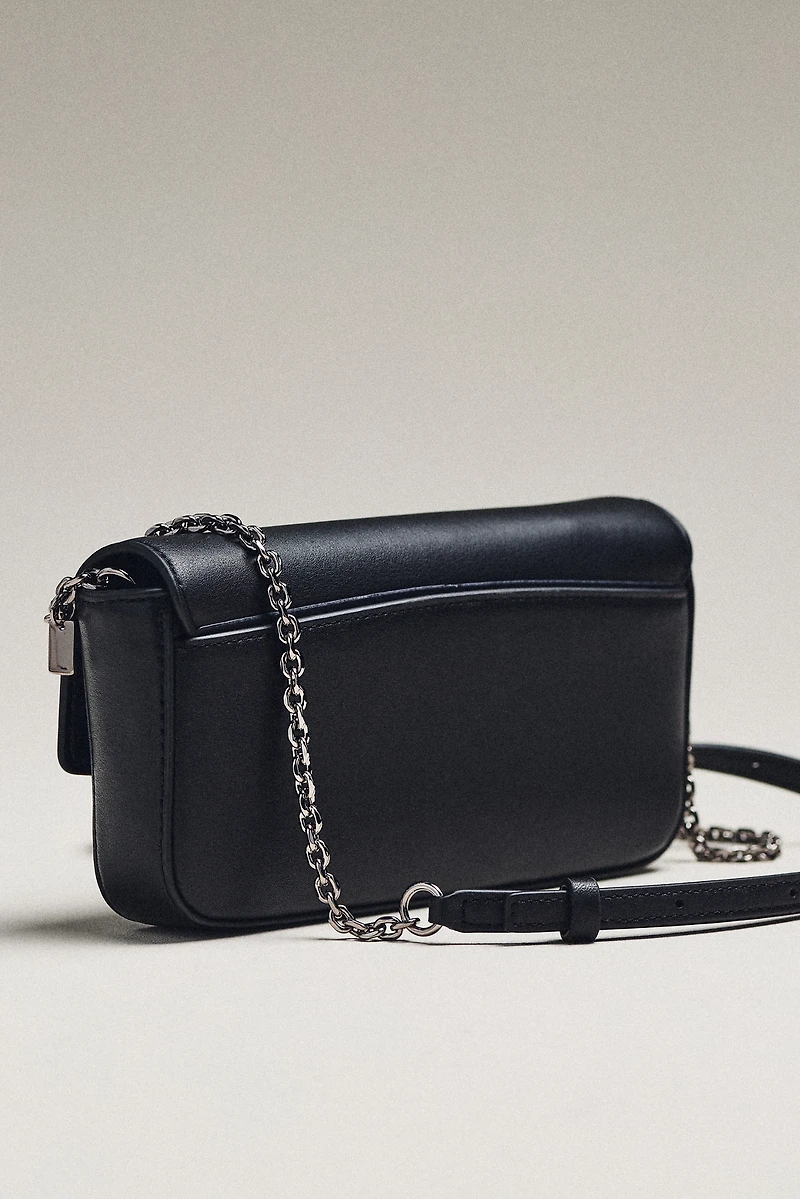 TUMI Leather Chain Crossbody Bag