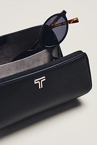 TUMI Leather Sunglass Case
