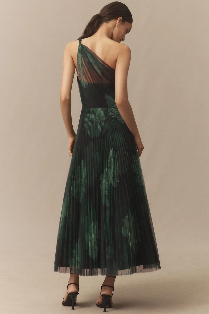 Hutch Phillippa One-Shoulder A-Line Maxi Dress