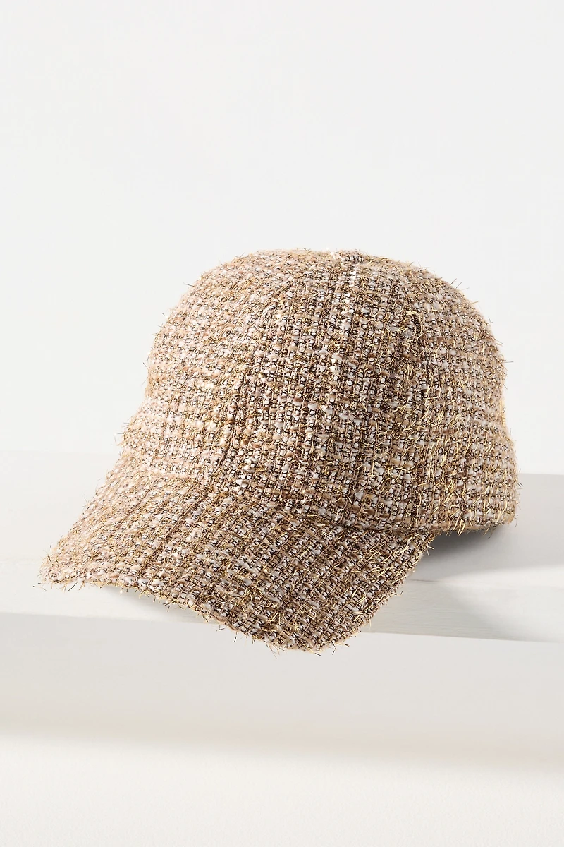 Eugenia Kim Lo Tweed Baseball Cap
