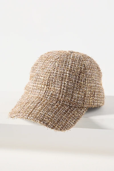 Eugenia Kim Lo Tweed Baseball Cap