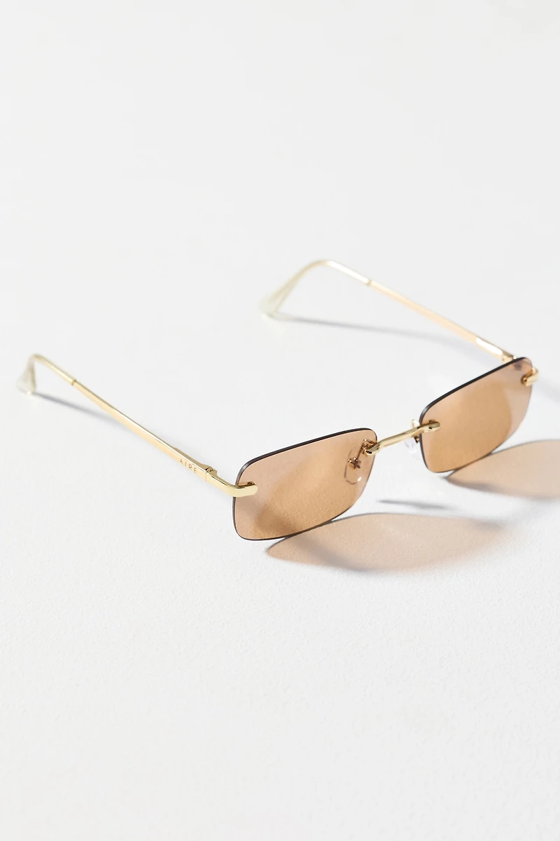 AIRE Frameless Rectangle Sunglasses