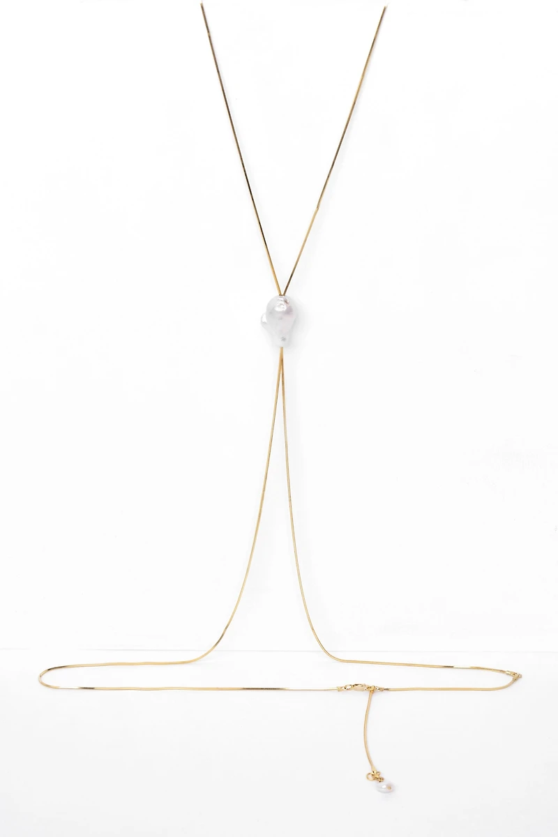 Nicolas Ambrosio Pearl Body Chain