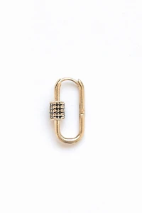Nicolas Ambrosio Love Lock Diamond Single Earring
