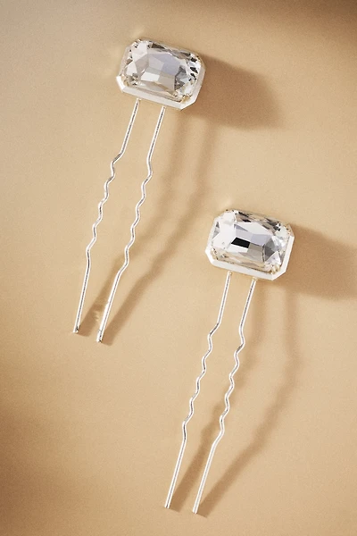 Gaios Crystal Hair Pins, Set of 2