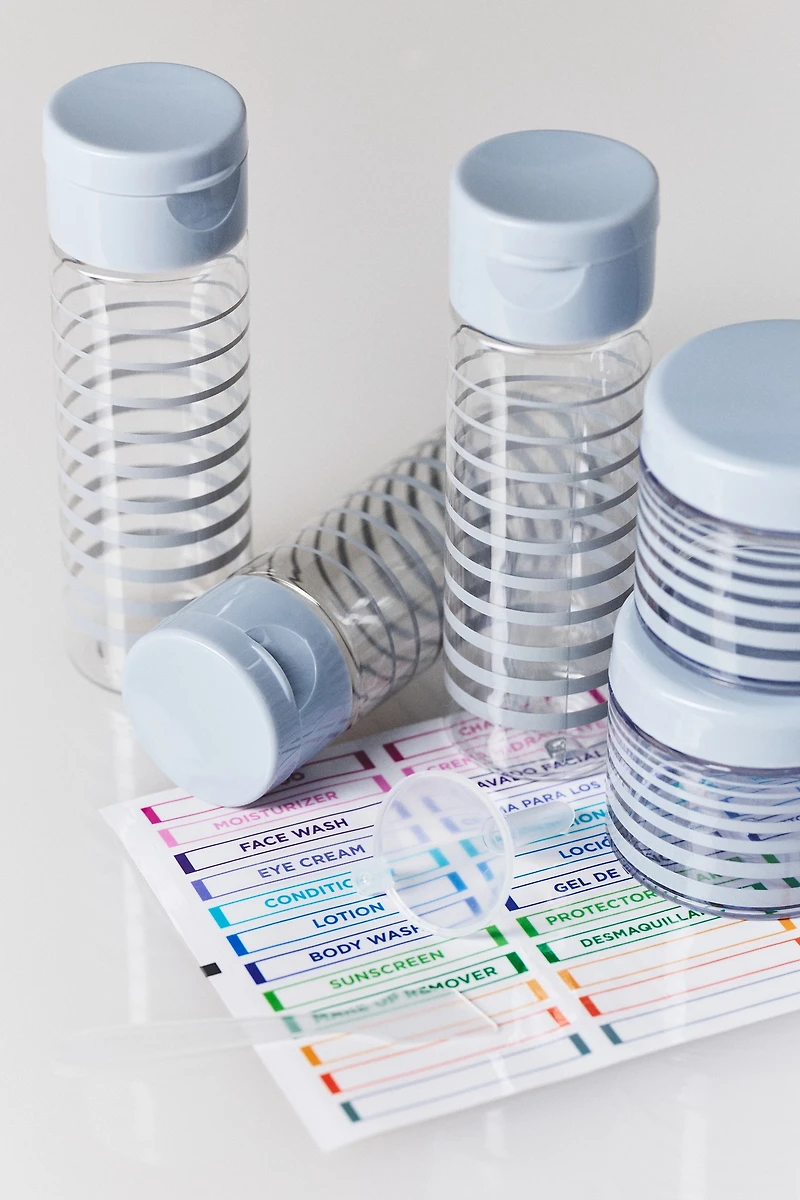 Miamica 9-Piece Bottle Set