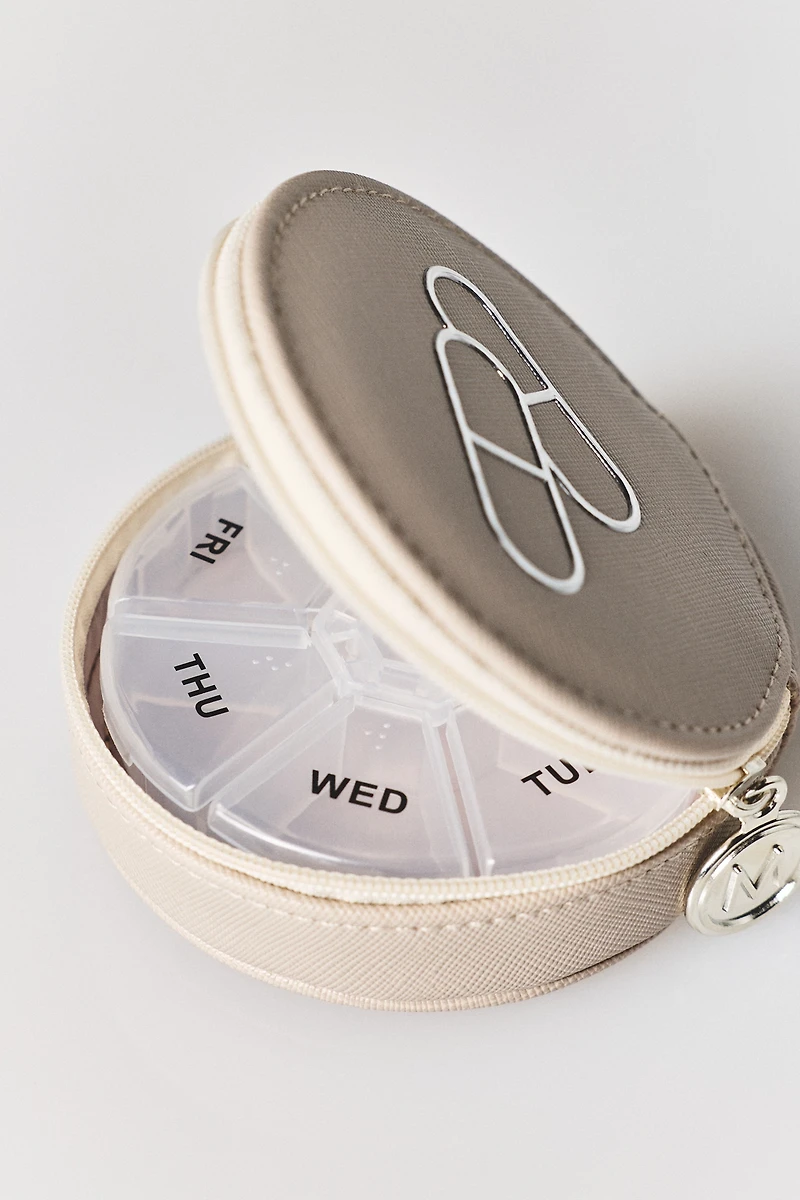 Miamica Round Pill Case