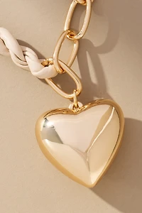 Chain Heart Pendant Necklace