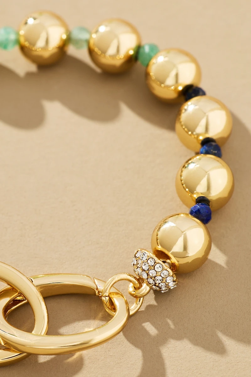 Multi-Bead Interlock Bracelet