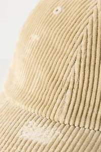 San Diego Hat Co. Distressed Corduroy Baseball Cap