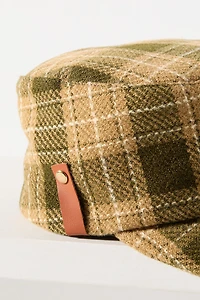 San Diego Hat Co. Cash Plaid Newsboy Cap