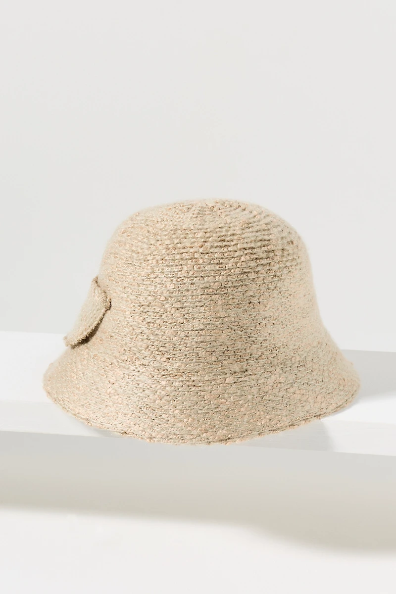 San Diego Hat Co. Knit Bow Cloche Hat