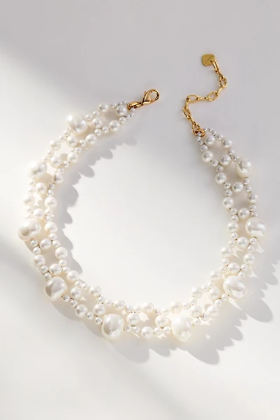 Layered Assorted Pearl Necklace