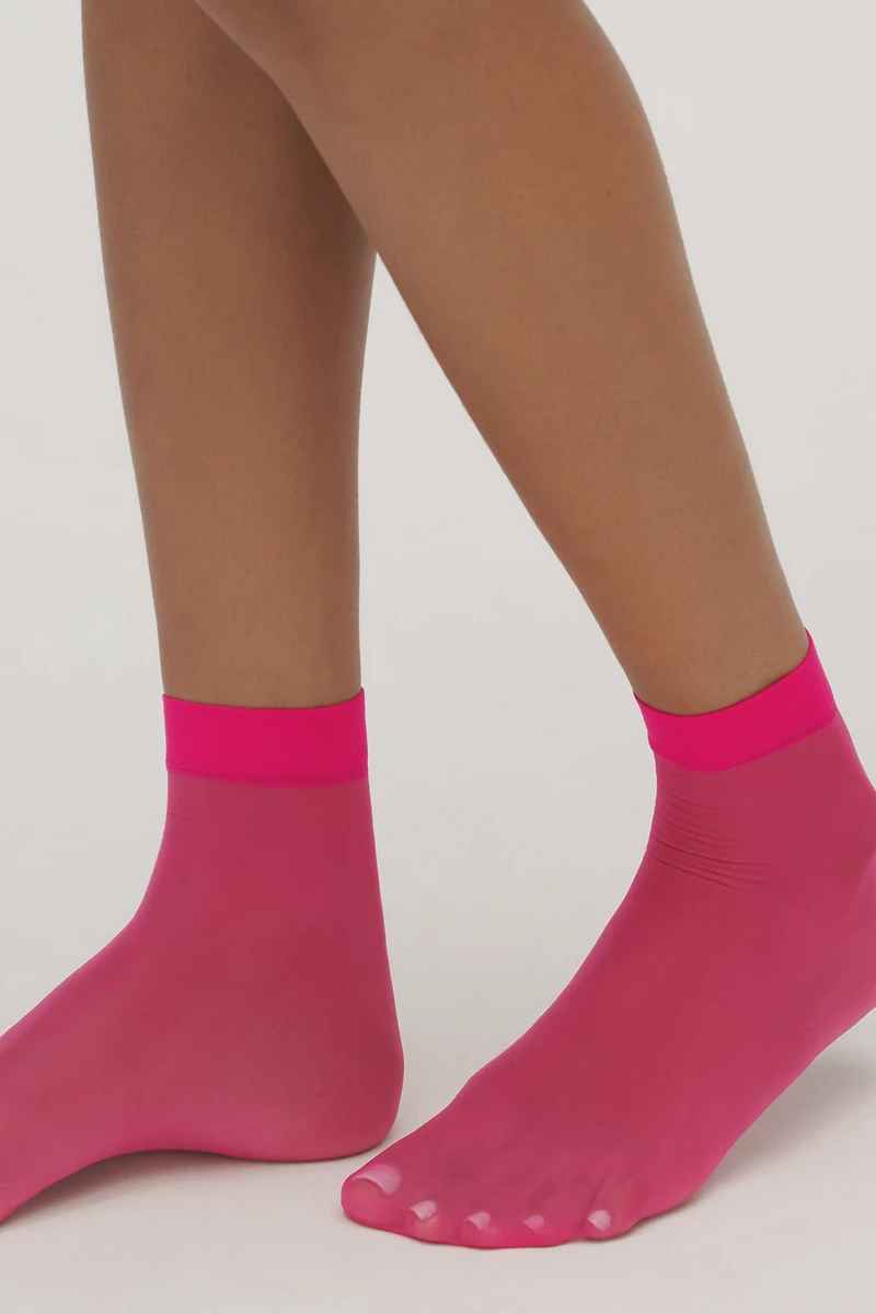 Lechery® Lustrous Silky Shiny Sheer Socks, Set of 2