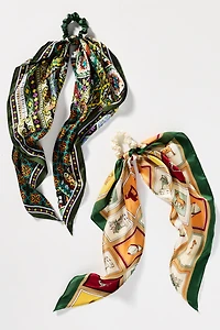 Western Motif Hair Scarves, Set of 2