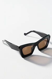 Eyeking Beveled Cateye Sunglasses
