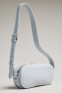 Melie Bianco Vegan Leather Sporty Shoulder Bag