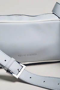 Melie Bianco Vegan Leather Sporty Shoulder Bag