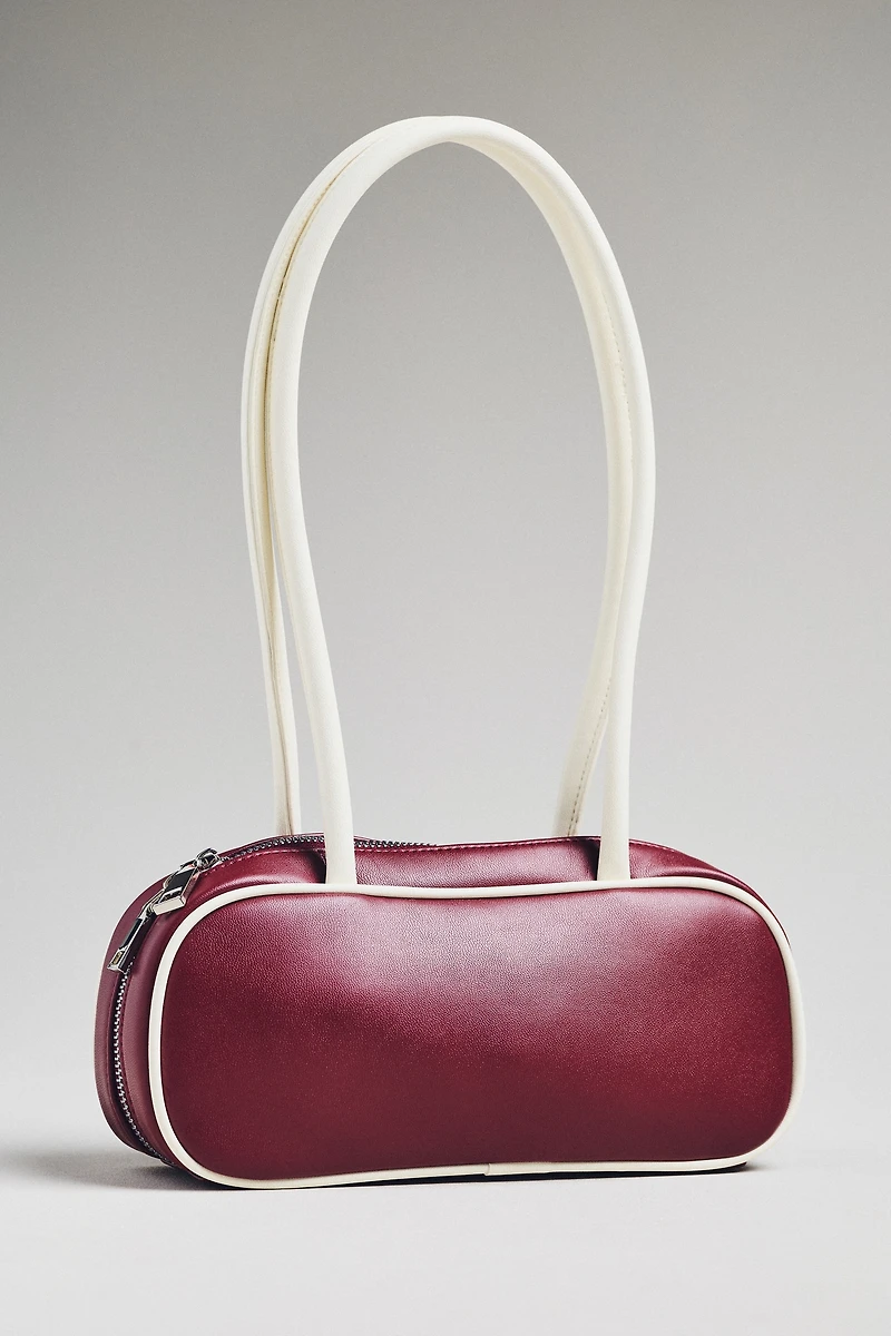 Melie Bianco Two-Tone Shoulder Bag