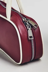 Melie Bianco Two-Tone Shoulder Bag