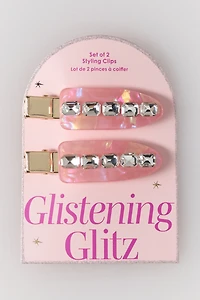 Embellished Crease-Free Clips, Set of 2