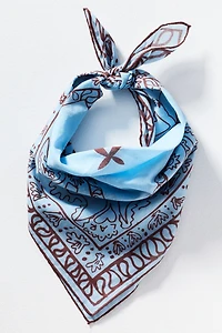 LAR Cotton Patterned Scarf