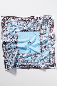 LAR Cotton Patterned Scarf