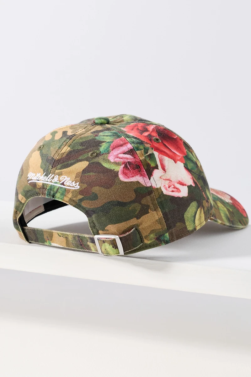 Mitchell & Ness MLB Floral Camo Baseball Cap