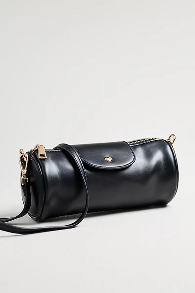 Melie Bianco Barrel Crossbody Bag