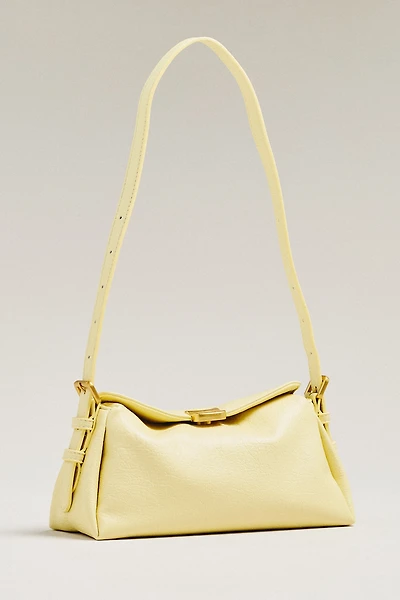 Slouchy Faux-Leather Crossbody Bag