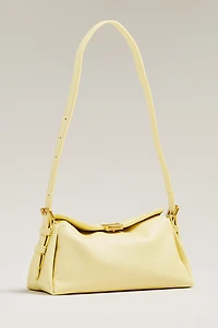 Slouchy Faux-Leather Crossbody Bag