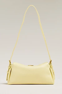 Slouchy Faux-Leather Crossbody Bag
